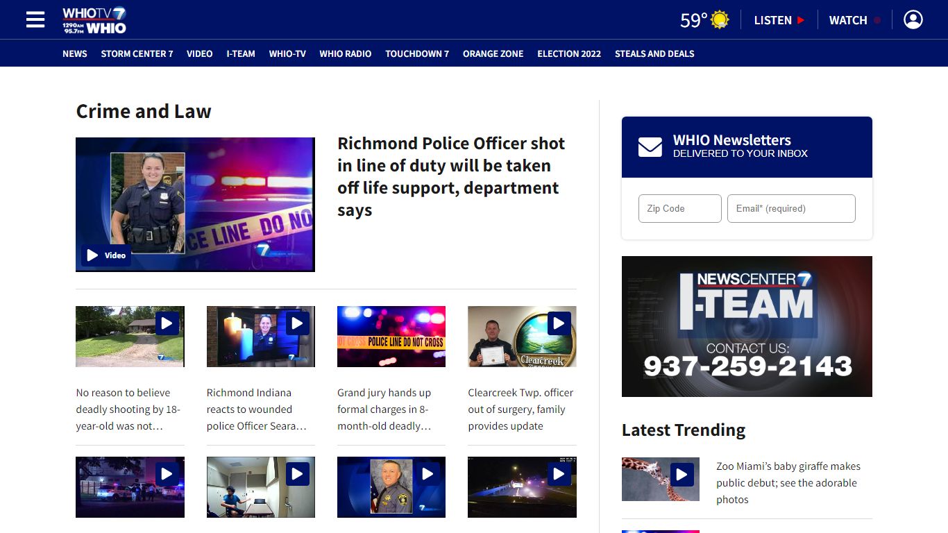 Dayton Crime: News, Crime Maps & Jail Mugshots - WHIO TV 7 and WHIO Radio